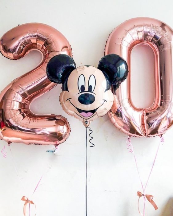 Balonkovy buket "Happy Birthday Mickey"