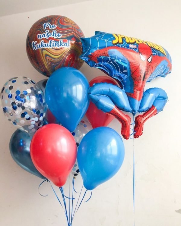 Sada balonku Spiderman