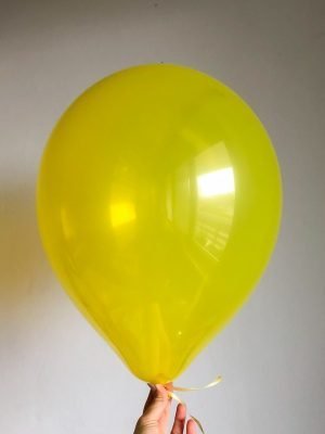 crystalline balloon yellow