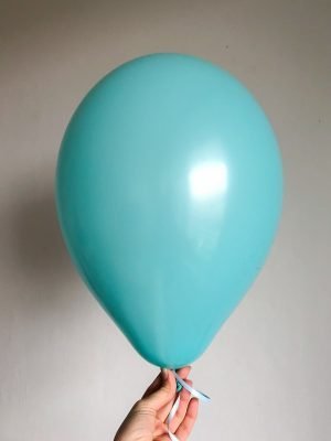 latex balloon aquamarine