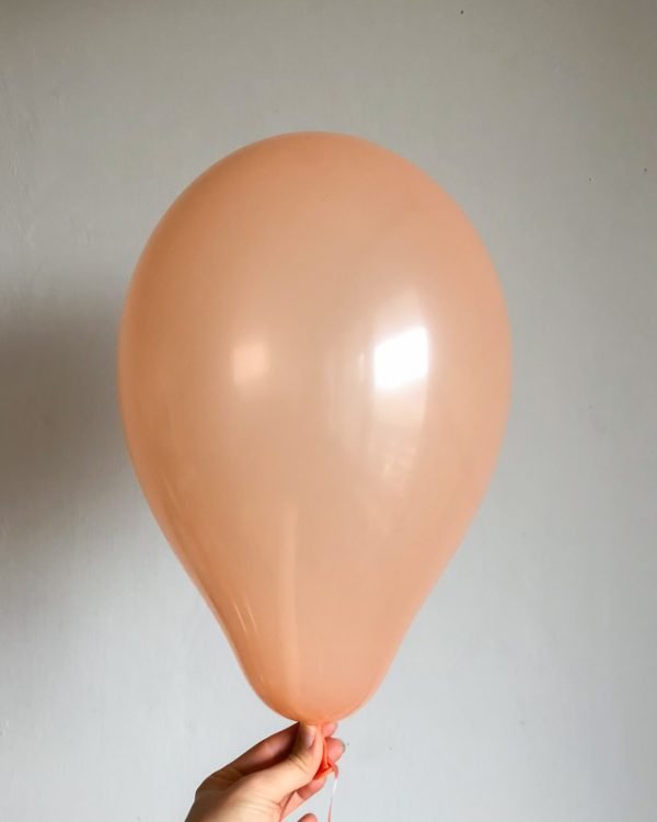 peach balloon