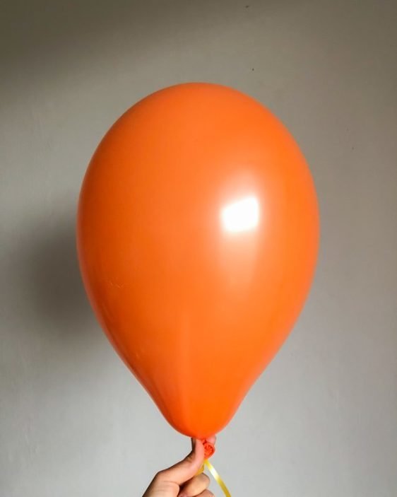 oranzovy balonek