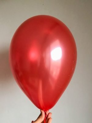 cerveny metalicky balonek