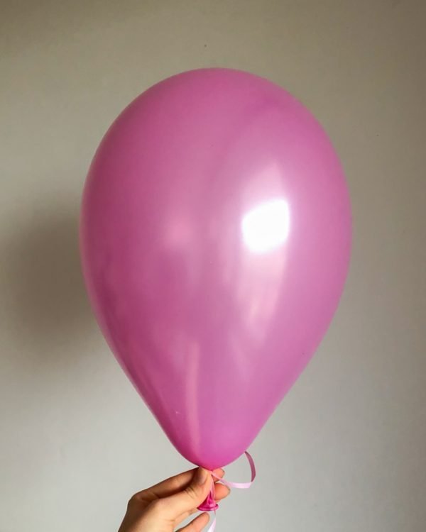 ruzovy balonek