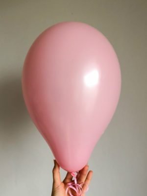 baby ruzovy balonek