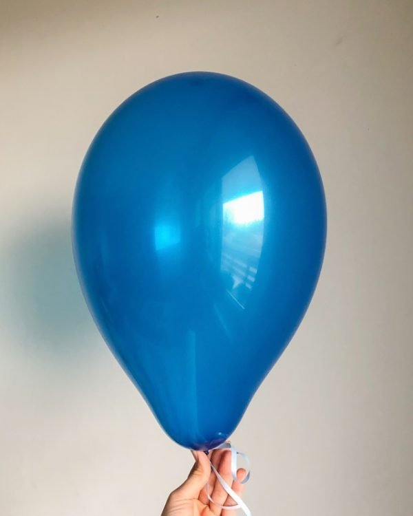 balloon metallic blue