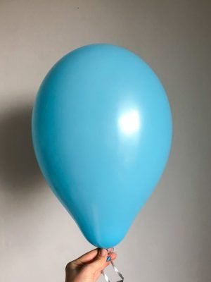 balloon light blue 30 cm