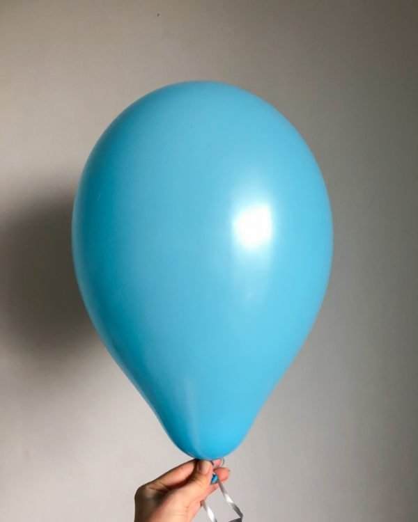 balloon light blue 30 cm