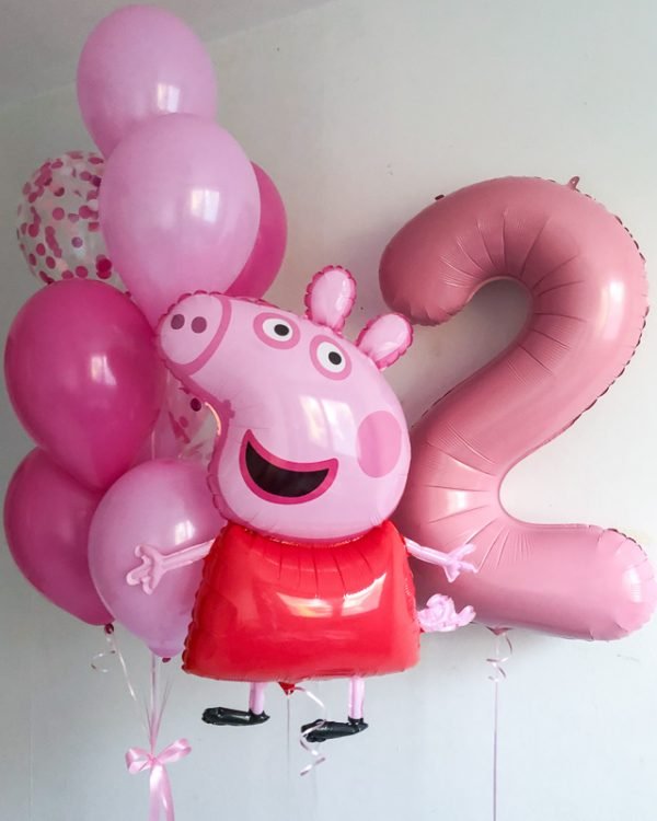 balloons peppa peppa