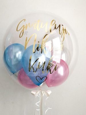 balloon with inscription