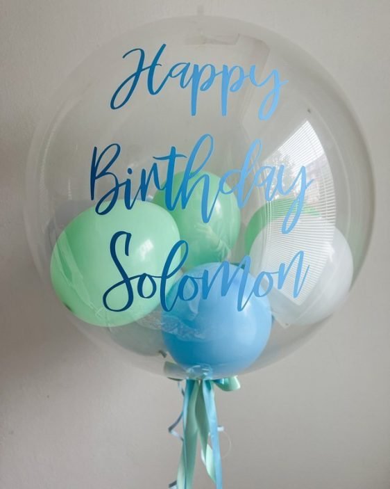 balloon with balloons inside
